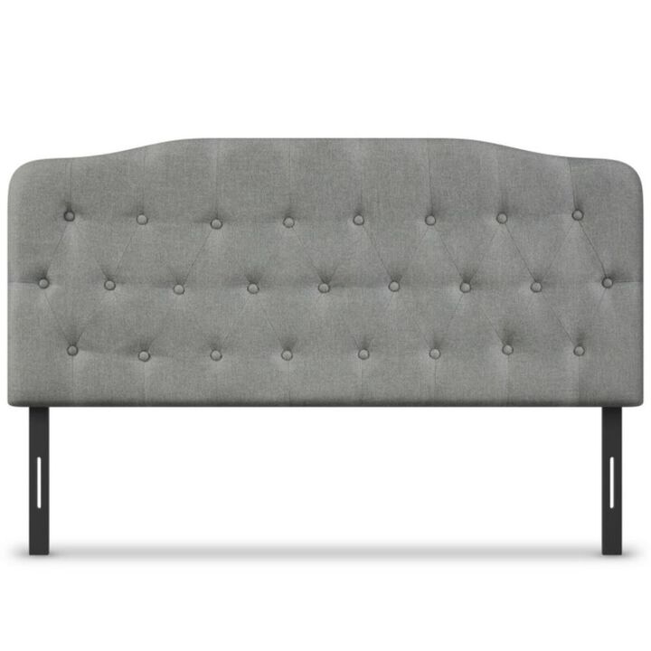 Hivvago Queen Upholstered Headboard with Adjustable Heights