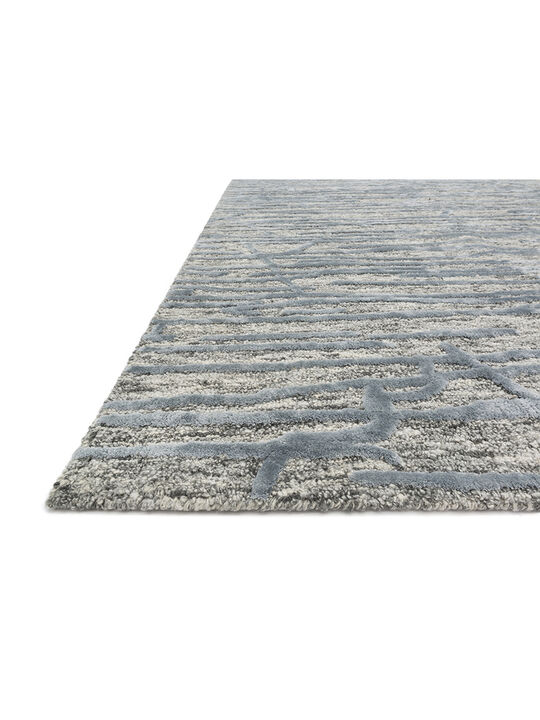 Juneau JY07 Grey/Blue 5' x 7'6" Rug