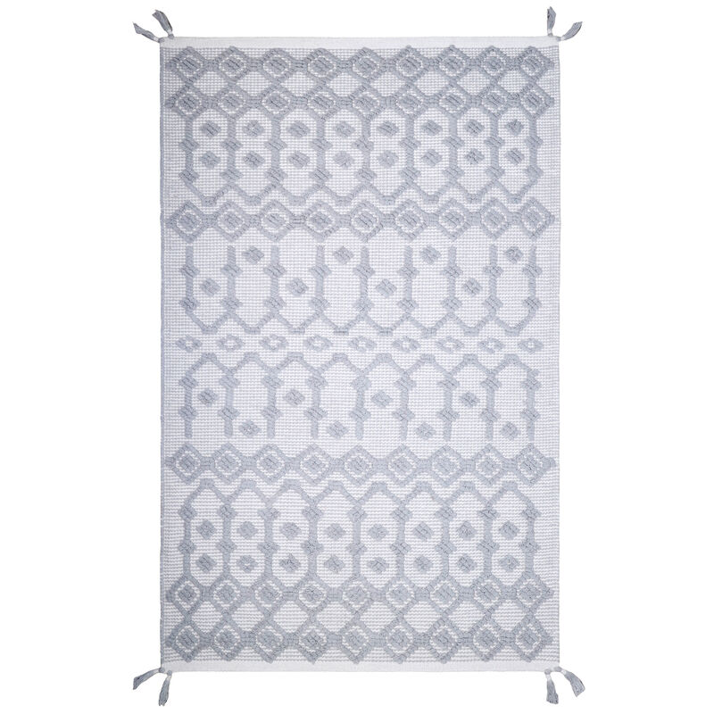 RUG BLONDER GREY