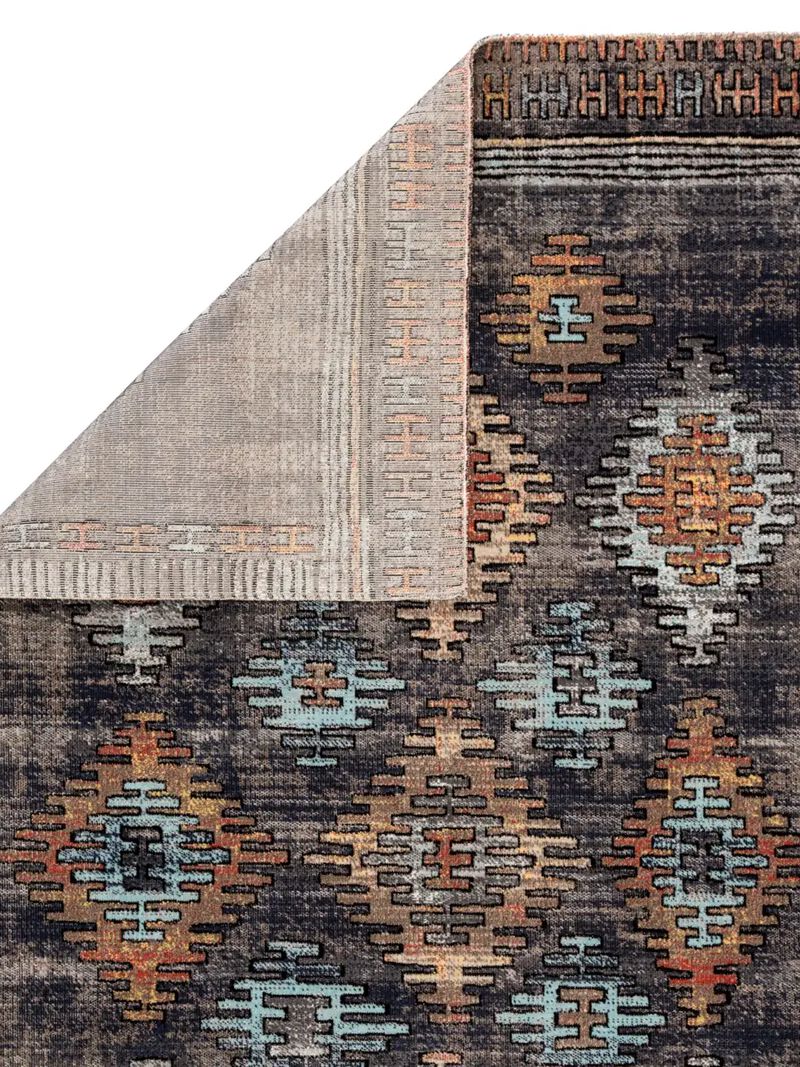 Polaris Dez Blue 6' x 9' Rug