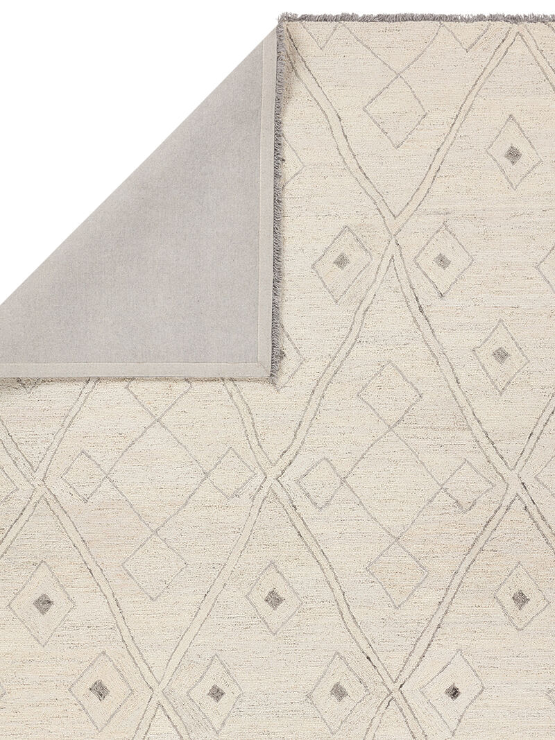 Hadi Ismael White 10' x 14' Rug