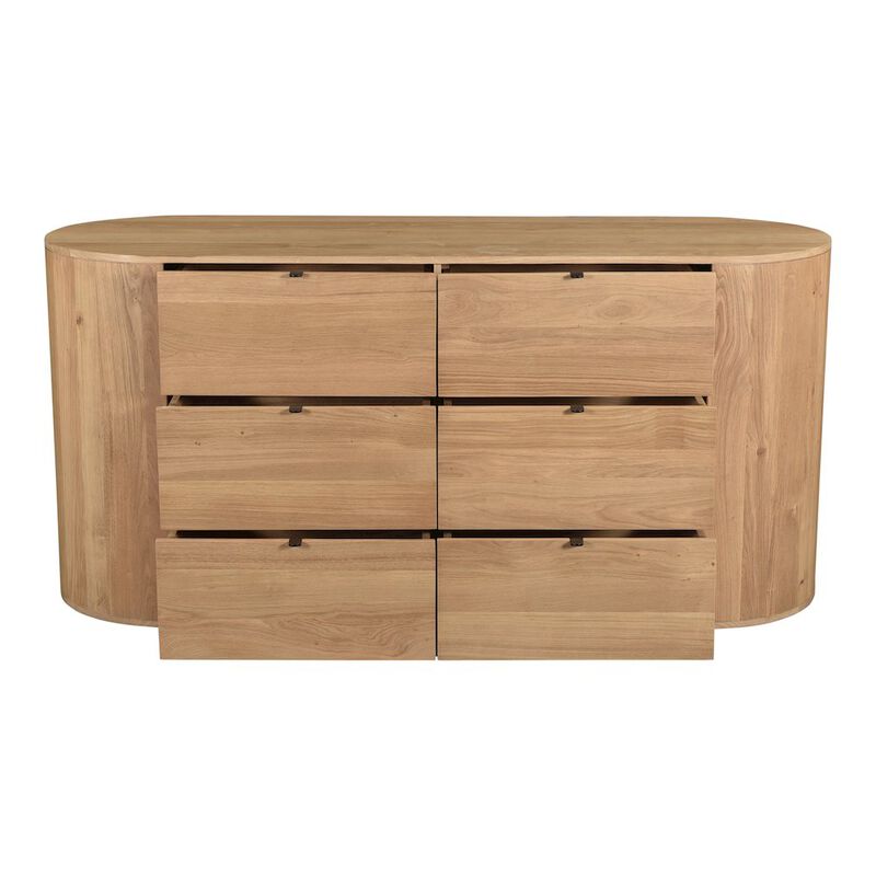 Moe's Home Collection Theo 6 Drawer Dresser
