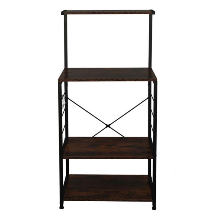 4-Tier Kitchen Shelf & Baker's Rack for Storage & Organization 4-Tier Kitchen Shelf & Baker's Rack for Storage & Organization
