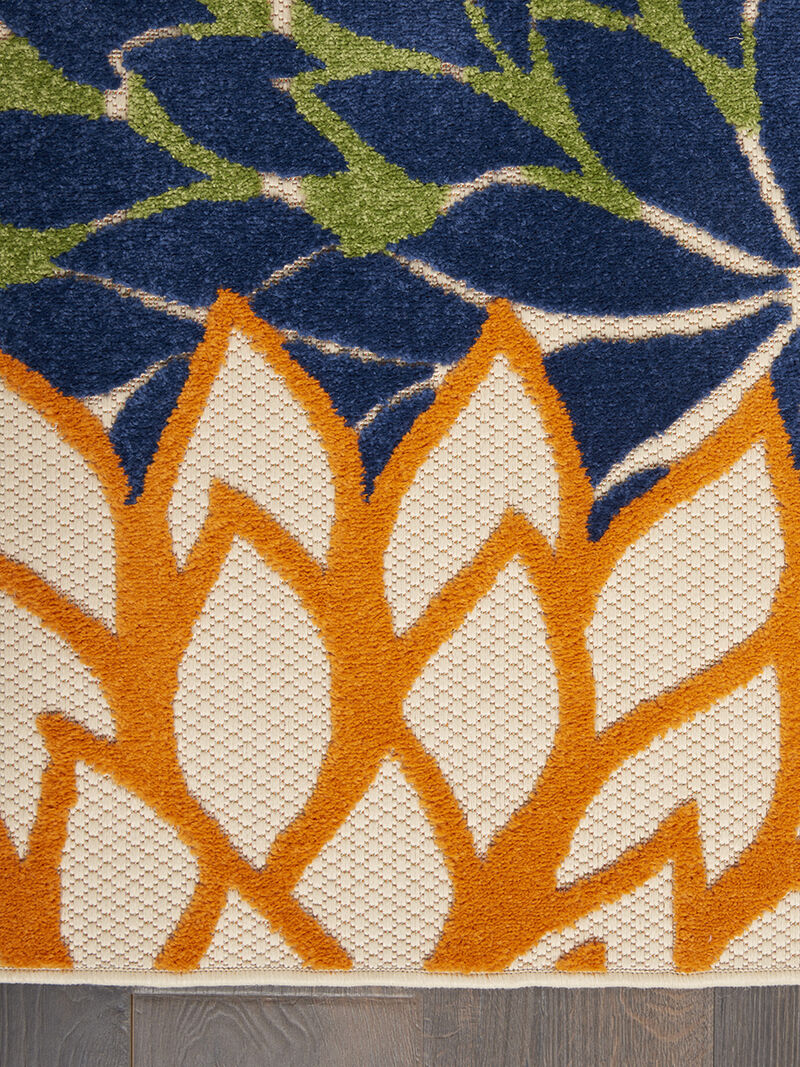 Aloha ALH05 Multicolor 3'6" x 5'6" Rug