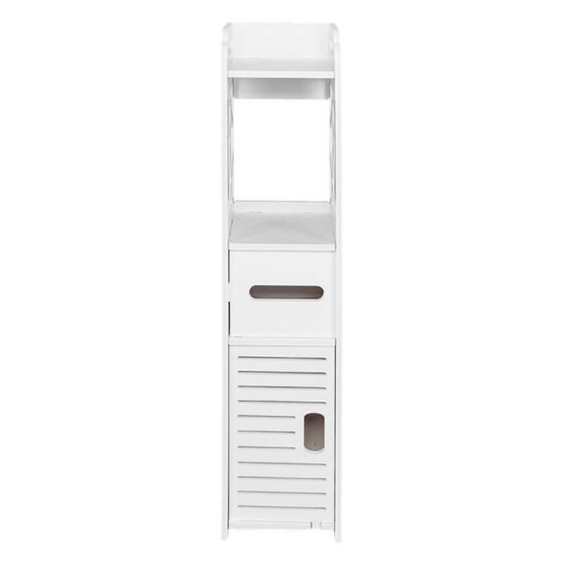 Bathroom Storage Shelf with Waterproof Drawers and Anti-Decay Material