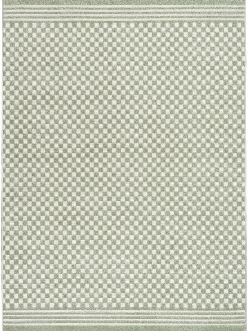 Care Free CAF02 Green 3'11" x 5'11" Rug