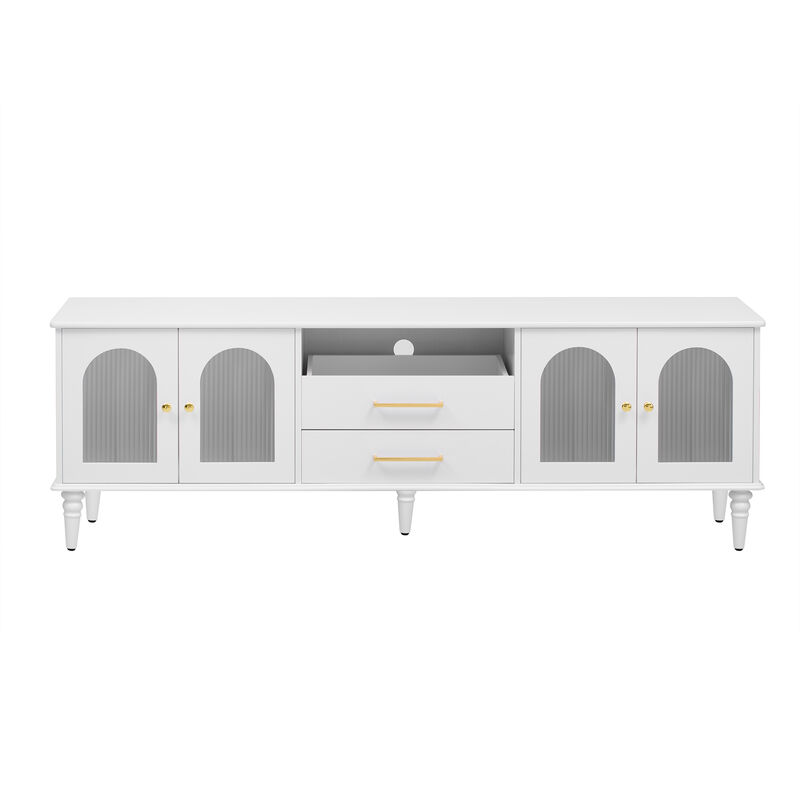 Merax  Retro Entertainment Center Media Console TV Stand