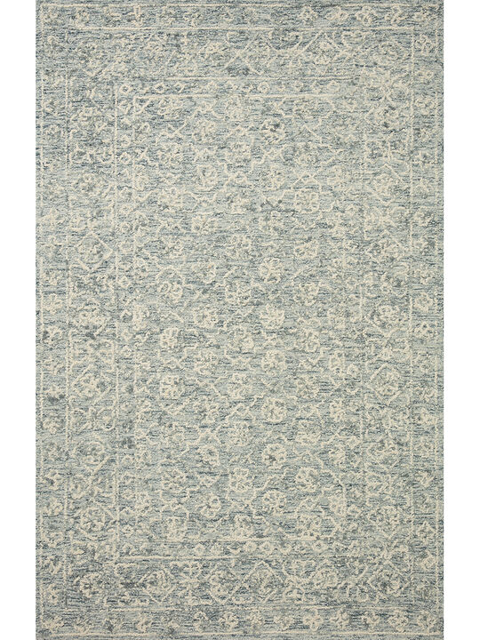 Cecelia CEC01 Ocean/Ivory 7'9" x 9'9" Rug