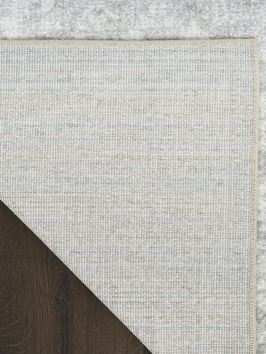 Astra Machine Washable ASW11 Light Gray 7'10" x 10' Rug