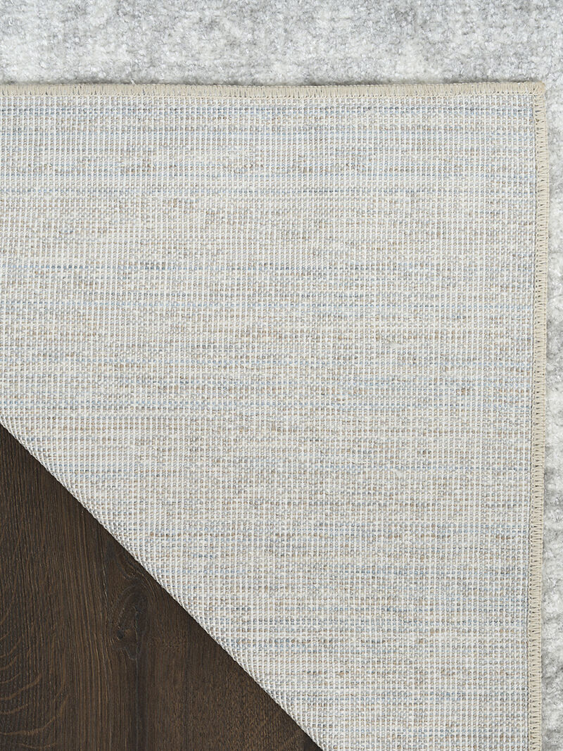 Astra Machine Washable ASW11 Light Gray 7'10" x 10' Rug
