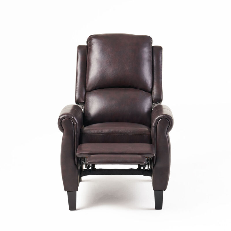 Merax Manual Pu Leather Recliner Chair