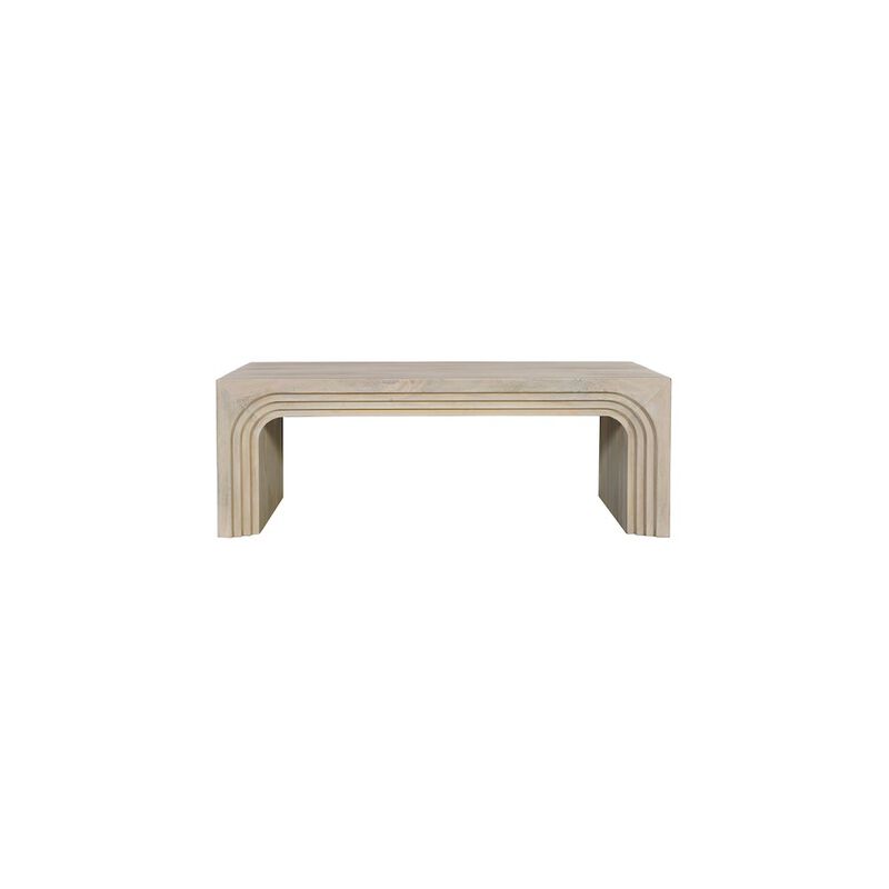 Taran Designs Renith Solid Wood Coffee Table