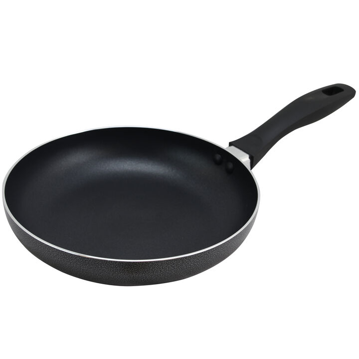 Oster Clairborne 9.5 Inch Aluminum Hammer Tone Frying Pan in Charcoal Grey Oster Clairborne 9.5 Inch Aluminum Hammer Tone Frying Pan in Charcoal Grey