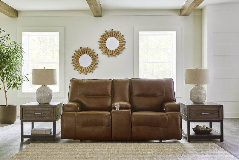 Francesca PWR Recline Loveseat W/Console
