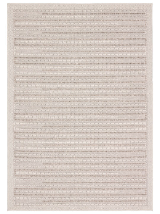Continuum Theorem Tan/Taupe 4' x 6' Rug