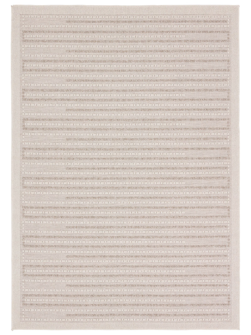 Continuum Theorem Tan/Taupe 4' x 6' Rug