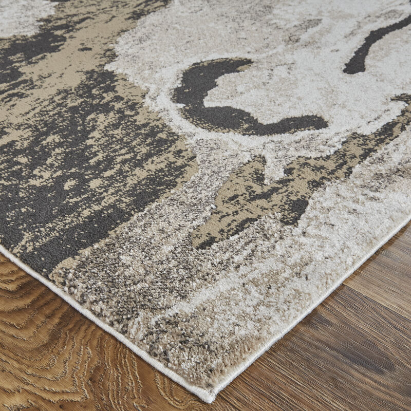 Vancouver 39FGF Ivory/Brown/Taupe 4' x 6' Rug
