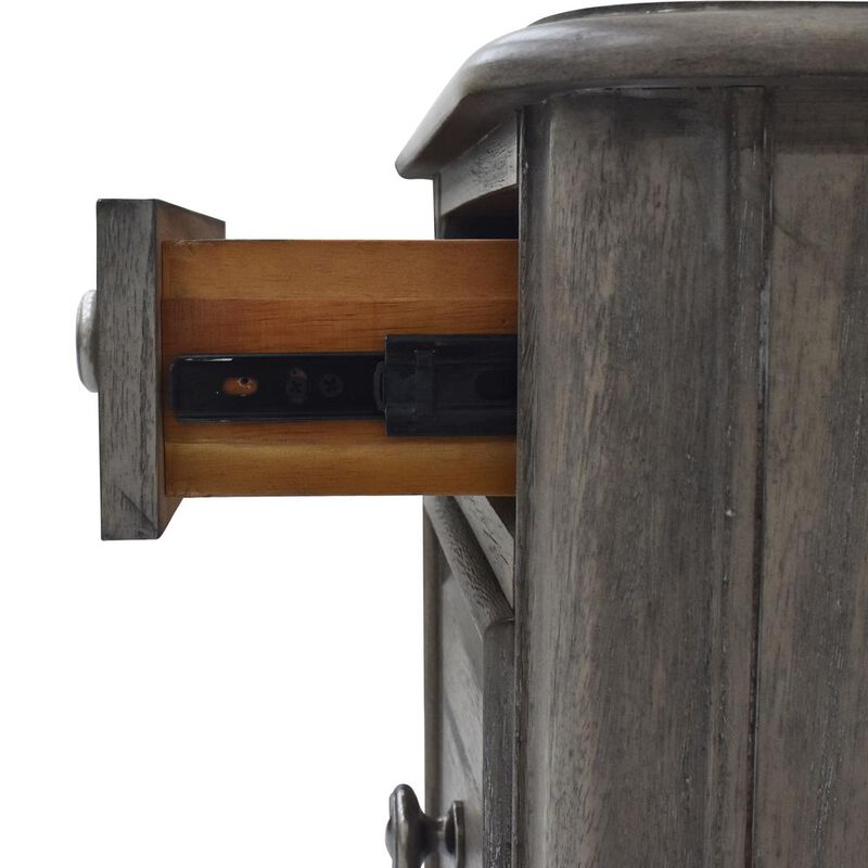 Steve Silver Highland Park Nightstand - Driftwood