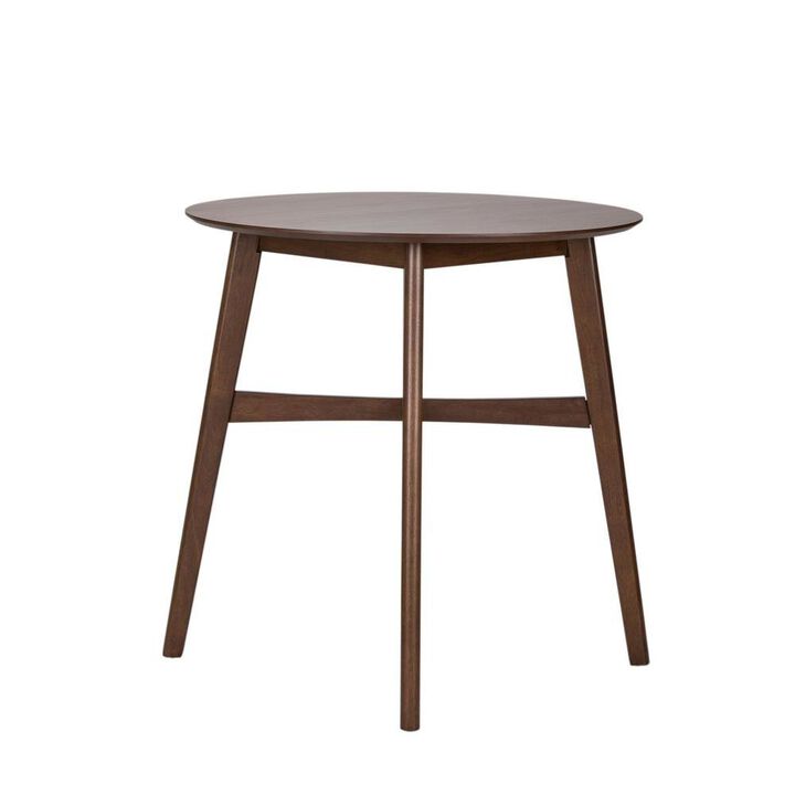 Starlight Canyon Home Brown Round Dining Table – Elegant Small Round Kitchen Table for Any Space
