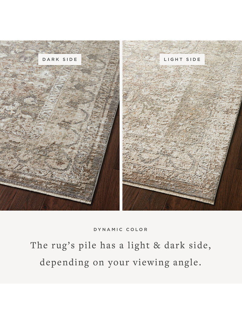 Sonnet SNN08 Grey/Sage 5' x 7'10" Rug