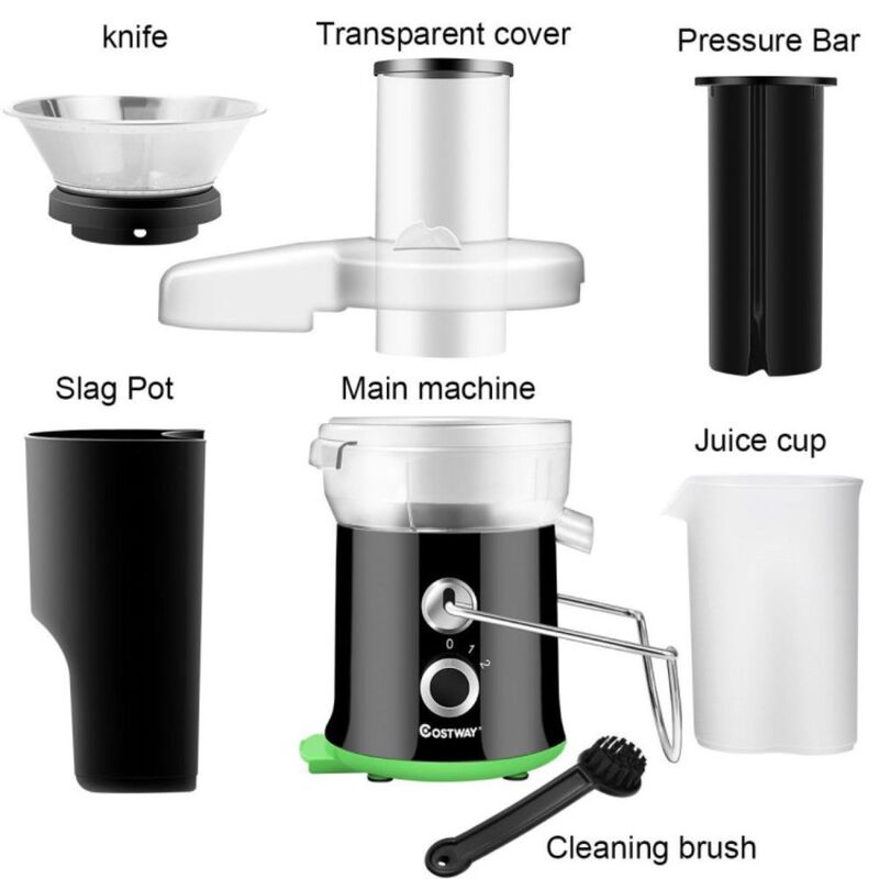 Costway  2 Speed Wide Mouth Fruit and Vegetable Centrifugal Electric Juicer