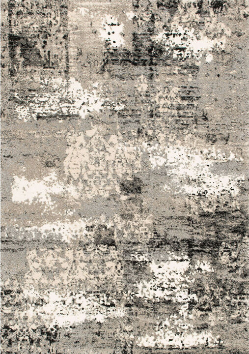 Viera VR04 Gray 5'3" x 7'7" Rug by Loloi