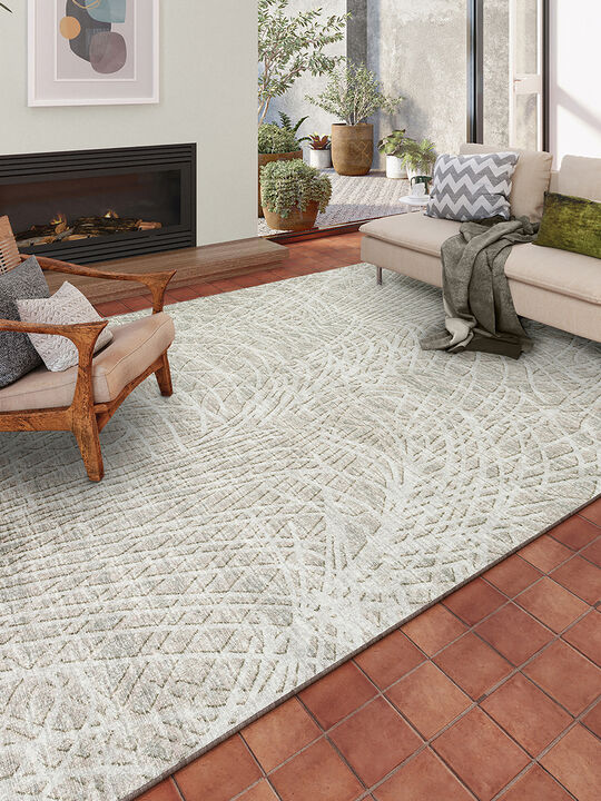 Winslow WL2 Taupe 5' x 7'6" Rug