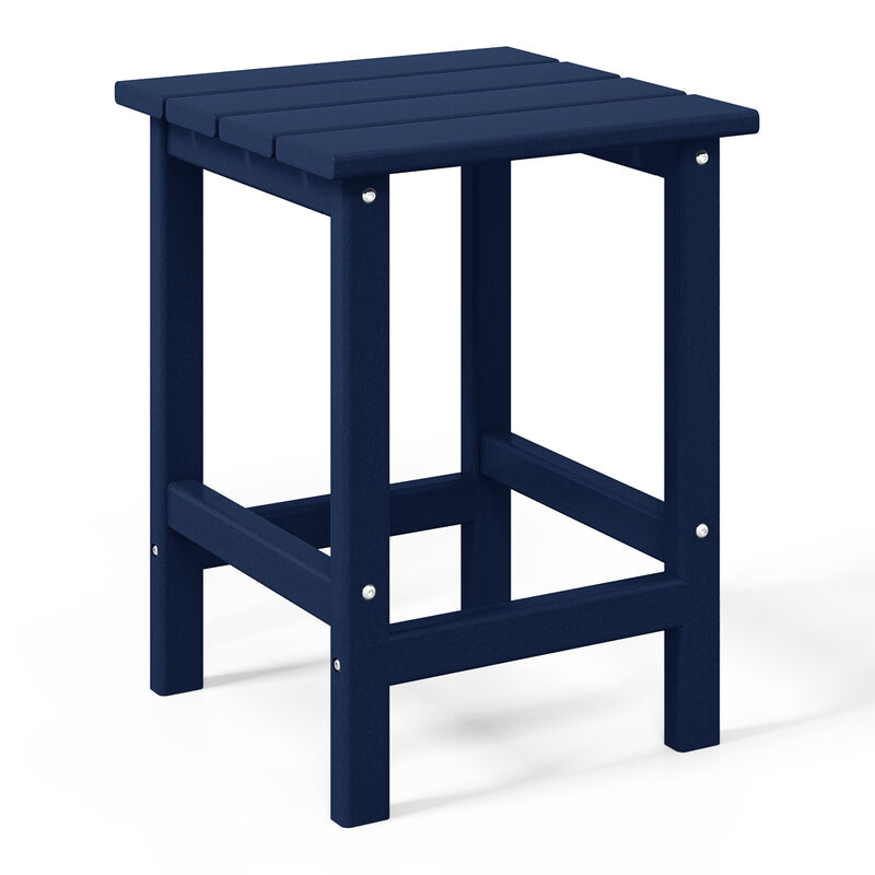 WestinTrends Westintrends 14" square outdoor Side table for Adirondack chair