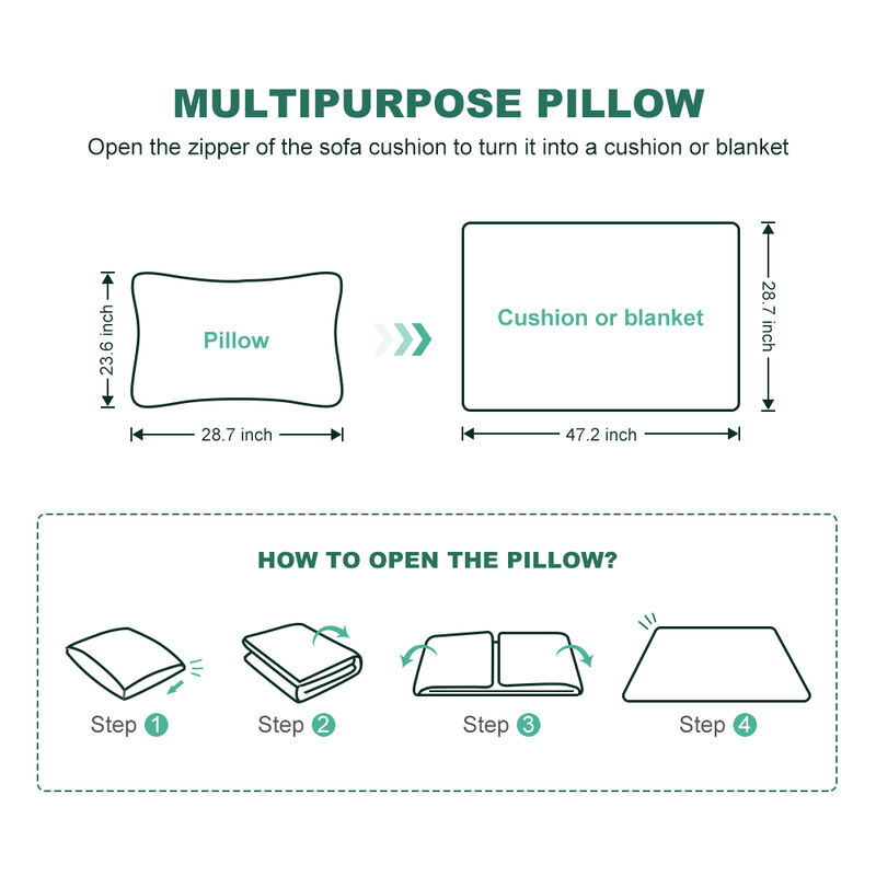 Merax 3-Seat Convertible Velvet  Sleeper Sofa