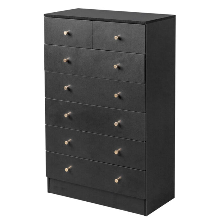 Modern 7-Drawer Dresser, Sleek and Simple Storage for Bedroom or Living Room