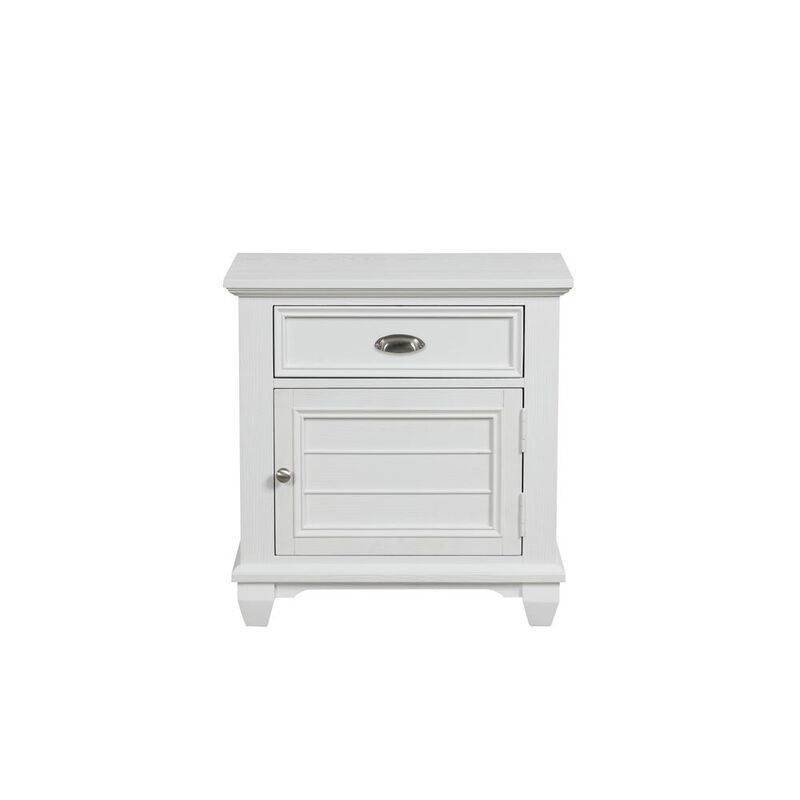 New Classic Furniture Jamestown Nightstand- White