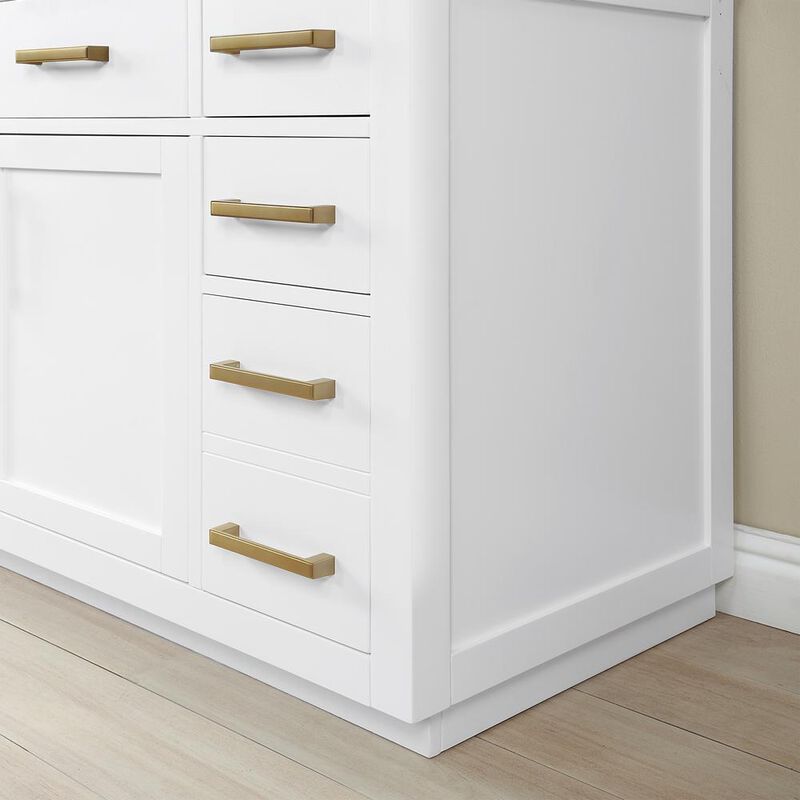 Altair 42 Single Bathroom Vanity in White without Mirror