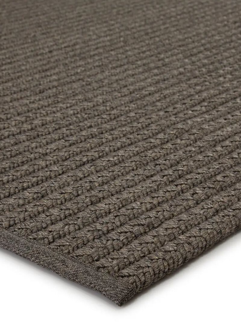 Nirvana Premium Iver Gray 7'6" x 9'6" Rug