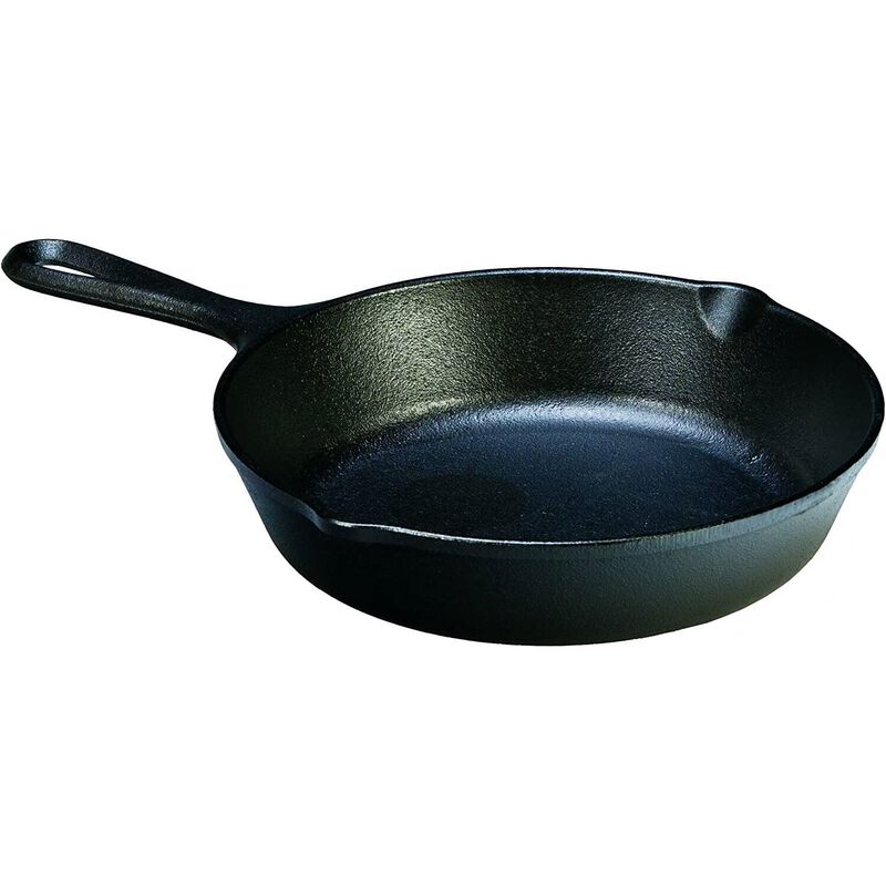 Complete 5-Piece Cast Iron Cookware Set – Durable Dutch Oven, Griddle, and Skillets