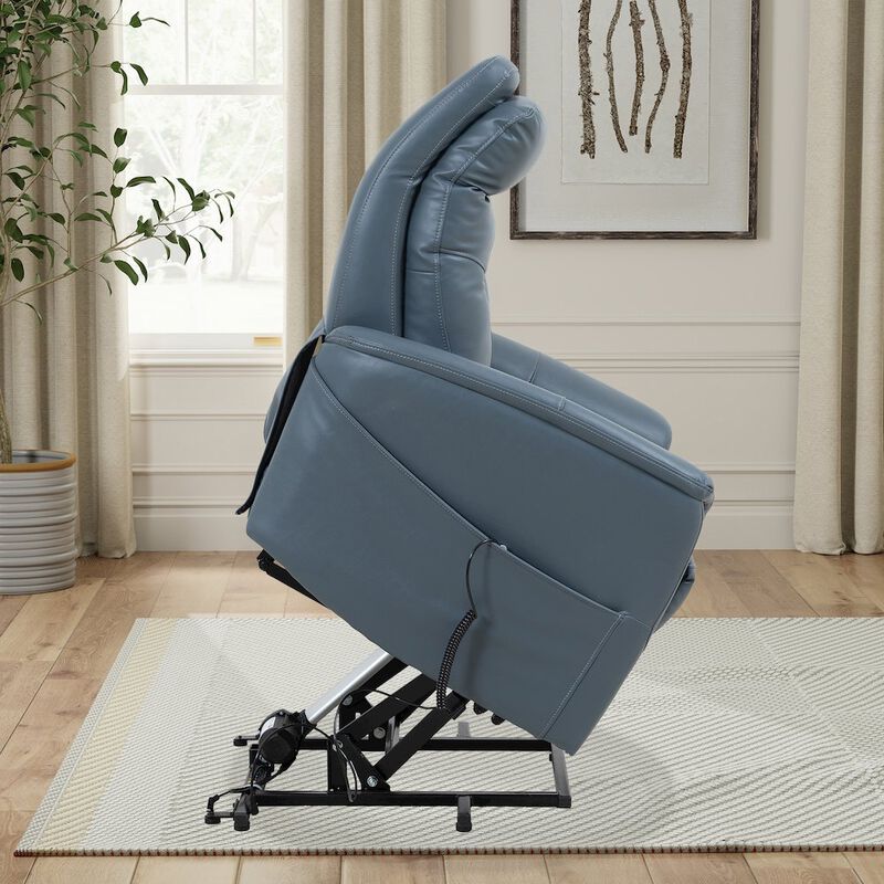 Parker Living Softy Azure Power Lift Recliner with Articulating Headrest