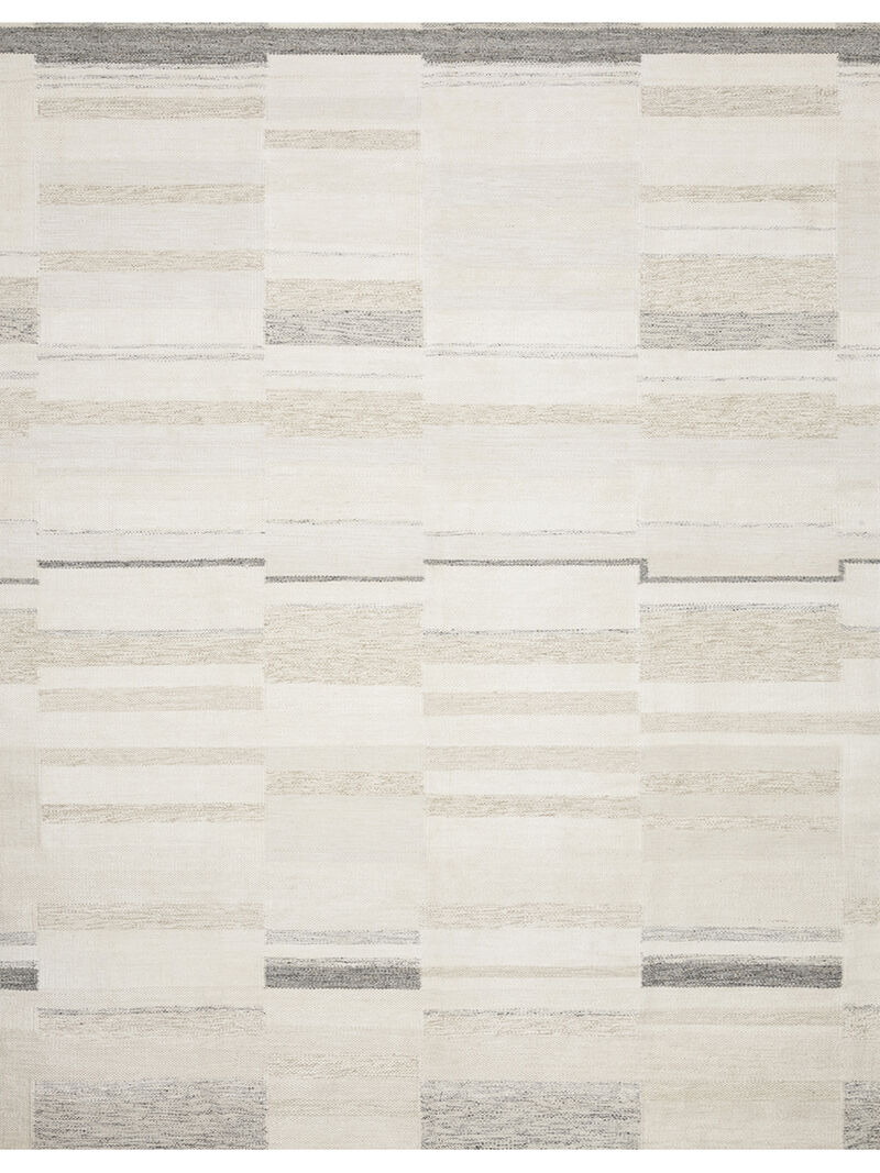 Evelina EVE03 Ivory/Beige 5' x 7'6" Rug