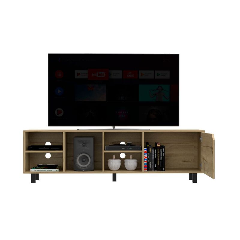 Tv Stand For Tv´S Up 70" Estocolmo, Living Room, Light Oak