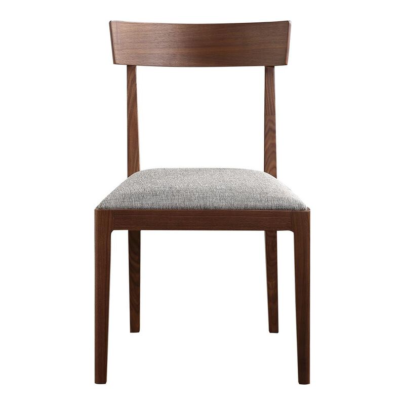 Moe's Home Collection Leone Dining Chair Walnut Set Of Two