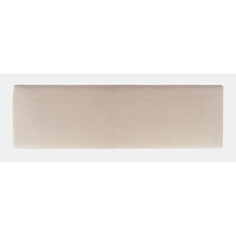 Jofran Fairview Transitional 52 Backless Upholstered Counter Height Bench