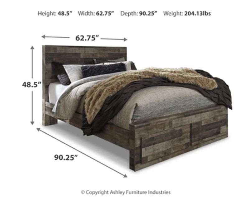 Derekson Queen Panel Bed