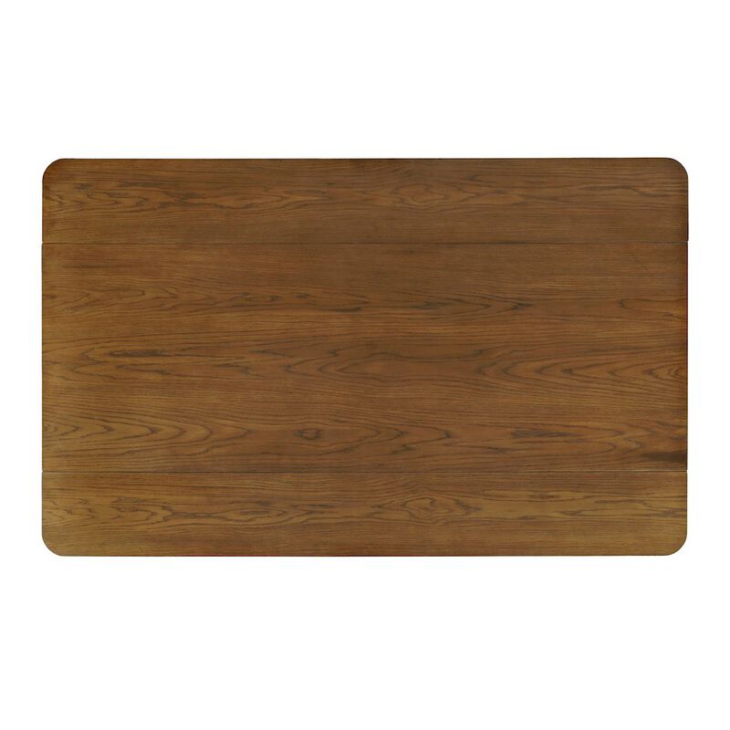Jofran Bowie 66 Harvest Mid-Century Modern Drop-Leaf Dining Table