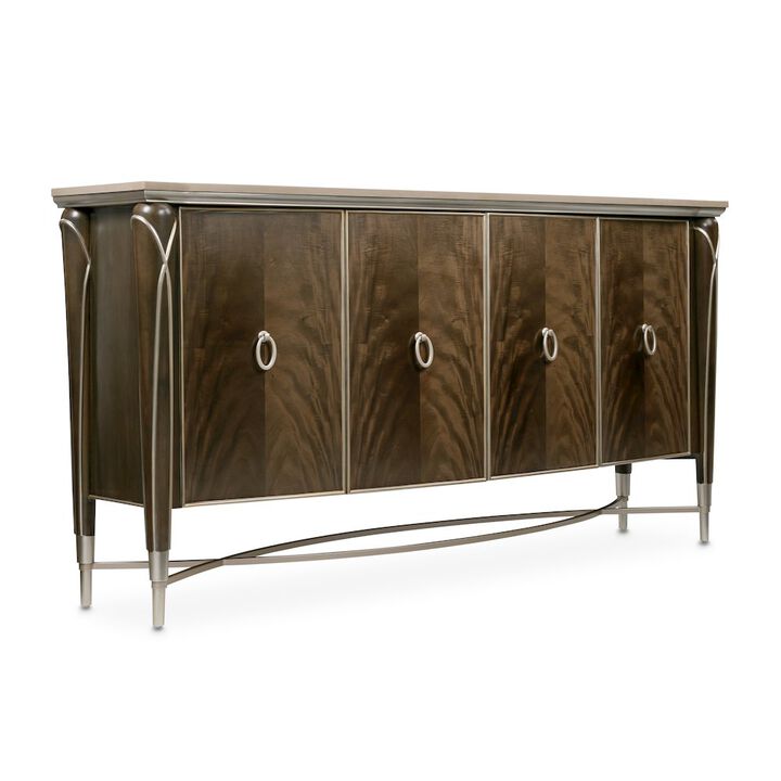 Michael Amini Villa Cherie Sideboard - Hazelnut