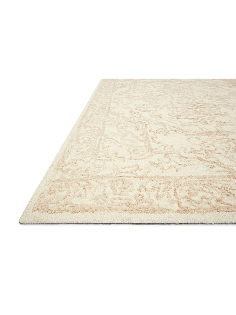 Annie ANN05 White/Pink 3'6" x 5'6" Rug