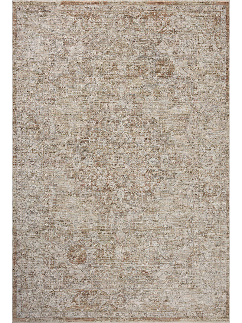 II Tabitha Natural/Clay 3'9" x 5'9" Accent Rug by Loloi II