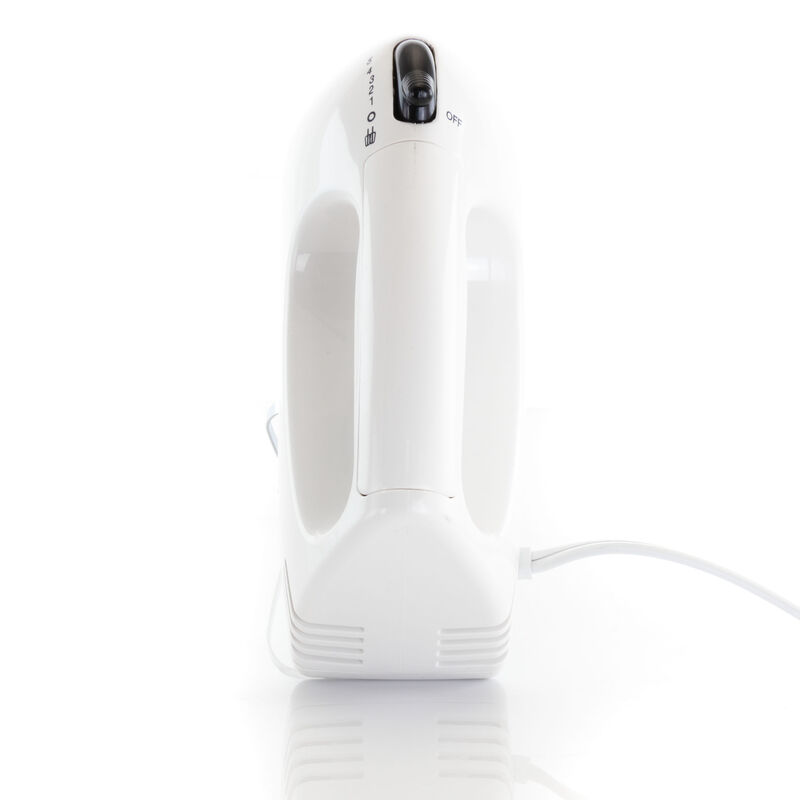 Proctor Silex Easy Mix 5 Speed Hand Mixer in White