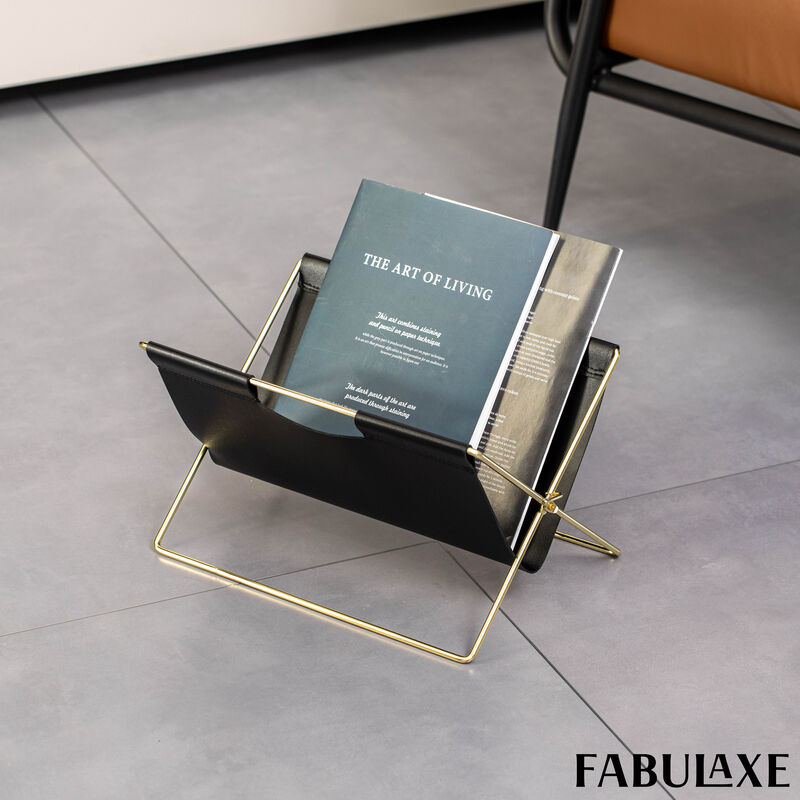 Fabulaxe 9-In Foldable Magazine Rack