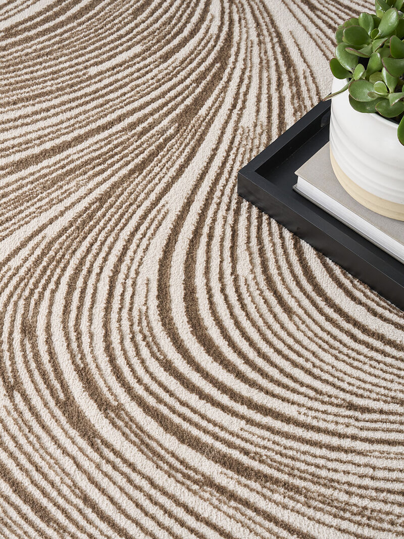 Central Park West CEP02 Beige/Brown 3'11" x 5'11" Rug