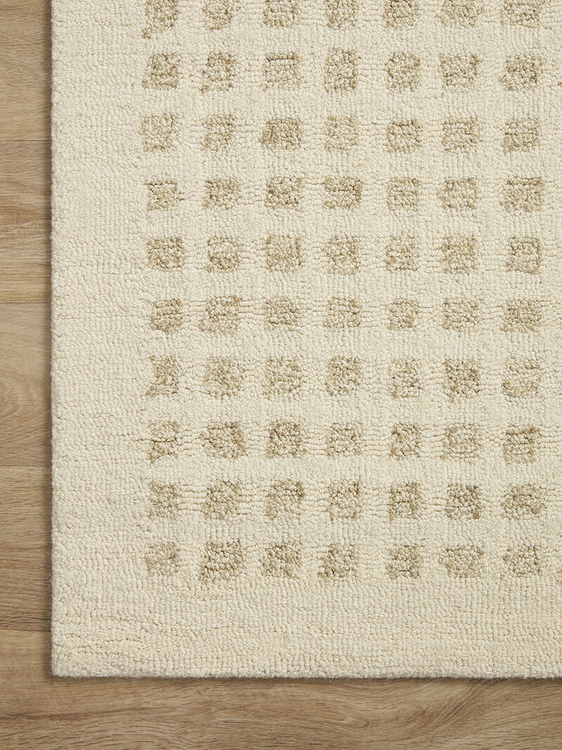 Polly POL01 Ivory/Natural 5' x 7'6" Rug