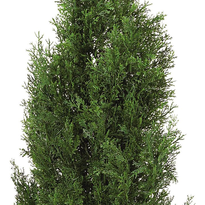 4' Artificial Silk Potted Cedar Tree
