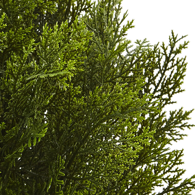 Nearly Natural 2-ft Cedar Bush (Indoor/Outdoor)